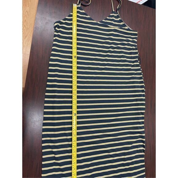 Mittoshop Stripe Spaghetti Strap Dress Size Large - Picture 9 of 10